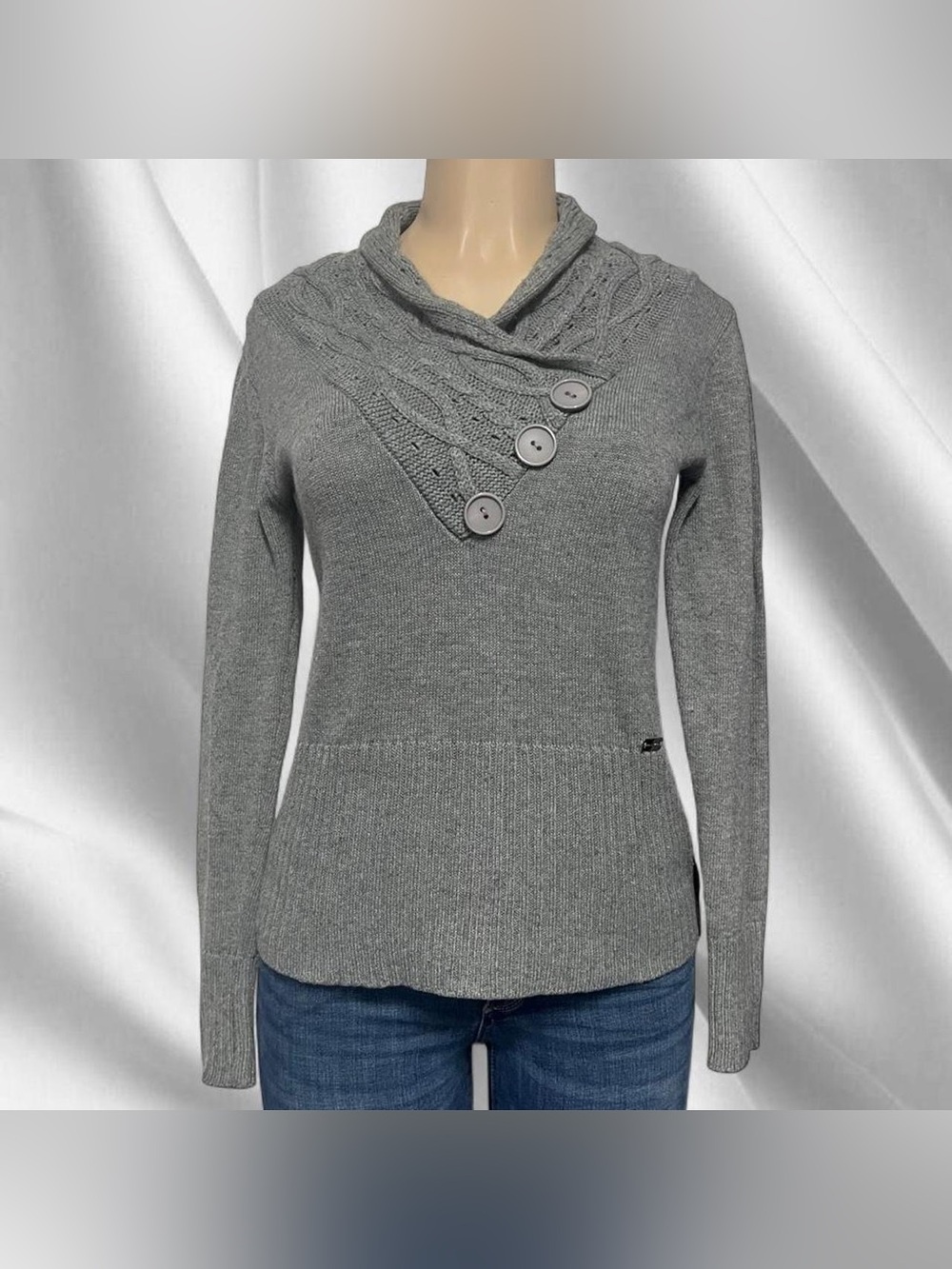 Y2K Point Zero Grey Knit